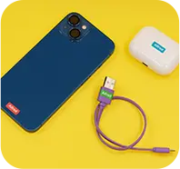 electronic devices with name labels