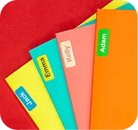 notebooks with ministickers